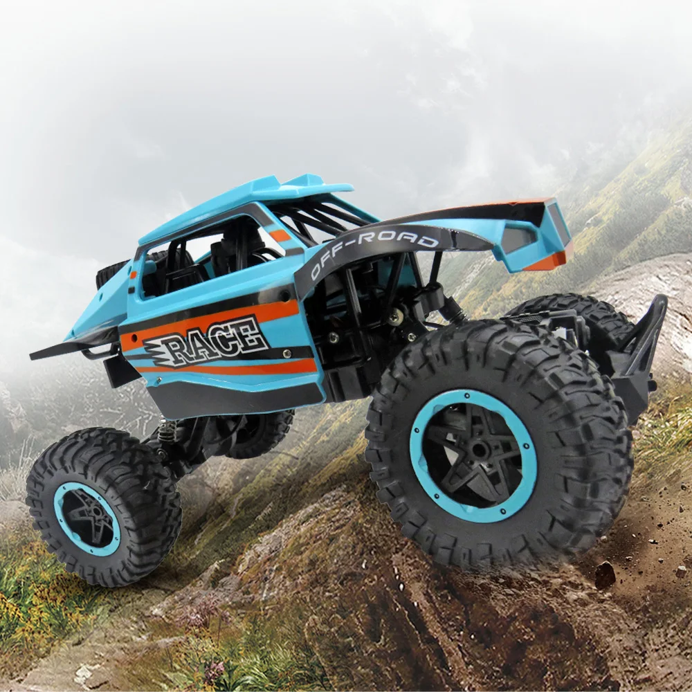 

1/14 Scale 4WD 2.4GHz Wireless Remote Control RC Off Road Vehicle Cars 25km/H Independent Suspension Spring RC Crawler Car