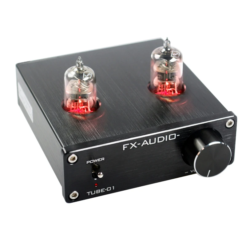 

FEIXIANG FX-AUDIO TUBE-01 Aile Preamp Tube Amplifier Preamp Bile Buffer 6J1 MINI HIFI Preamplifier DC12V Home Amplifier 600R