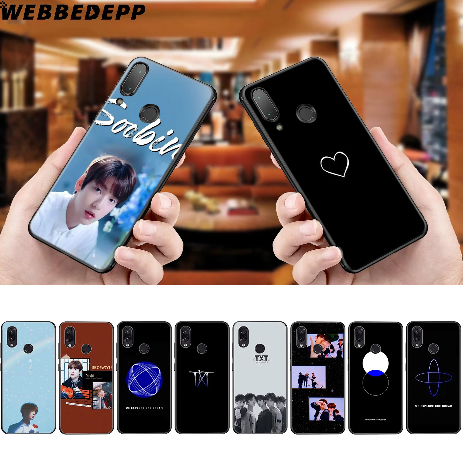 Мягкий чехол WEBBEDEPP TXT K Pop Band для Xiaomi Redmi K20 7A 4A 4X 5 5A 6 6A S2 Note 8 4 7 Pro Plus Prime |
