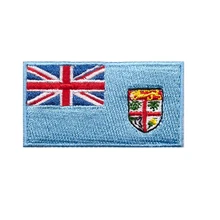 Флаг fiji Вышитый Флаг патч, DIY для одежды из ткани пасты. Швы можно облепить и наклеить, персональный заказ