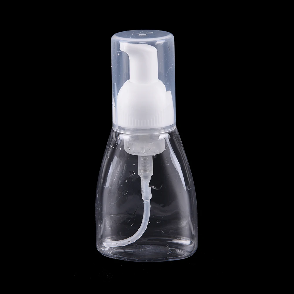1PCS 80ml Travel Plastic Clear Soap Dispenser Bottles Suds Soap Foam