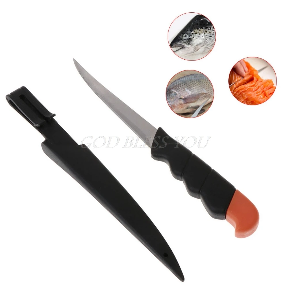 

Fishing Knife Stainless Steel Floating Fillet Portable Cut Multifunction Tackle