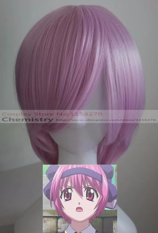 Elfen Lied Lucy Косплей короткая одежда для волос для косплея