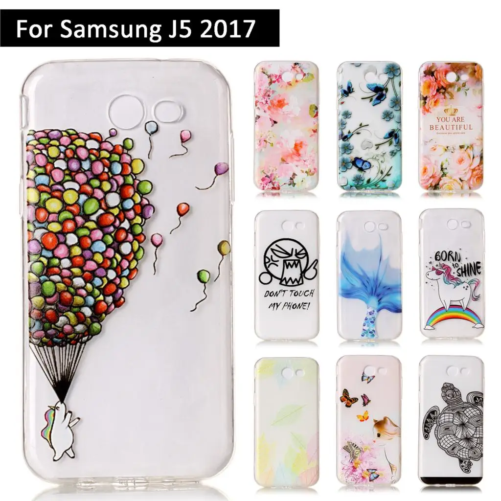 Новый ТПУ силиконовый чехол для Samsung Galaxy J5 2017 j530 J530F 3D рельефный мягкий J 5 530 530f