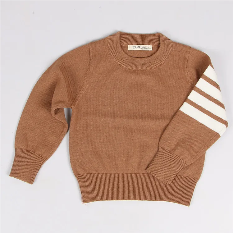 BEKE MATA/свитера для маленьких мальчиков зима, Однотонный свитер и пуловер для маленьких мальчиков вязаная детская верхняя одежда с длинными рукавами одежда для детей