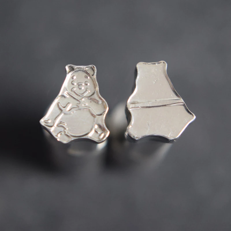

Bear Milk Tablet Die 3D Punch Press Mold Candy Punching Die Custom Logo Calcium Tablet Punch Pill Press Manual Die