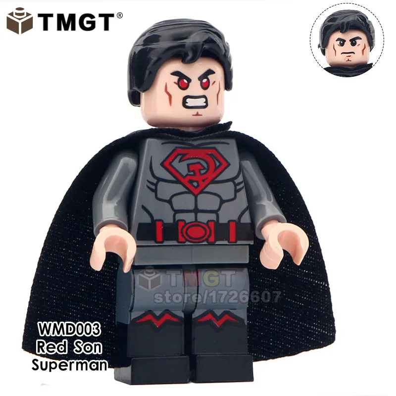 

TMGT Building Blocks Single Sale Zombie Spiderman Black Superman Super Heroes Education Collection Brick Gift Toys For Children