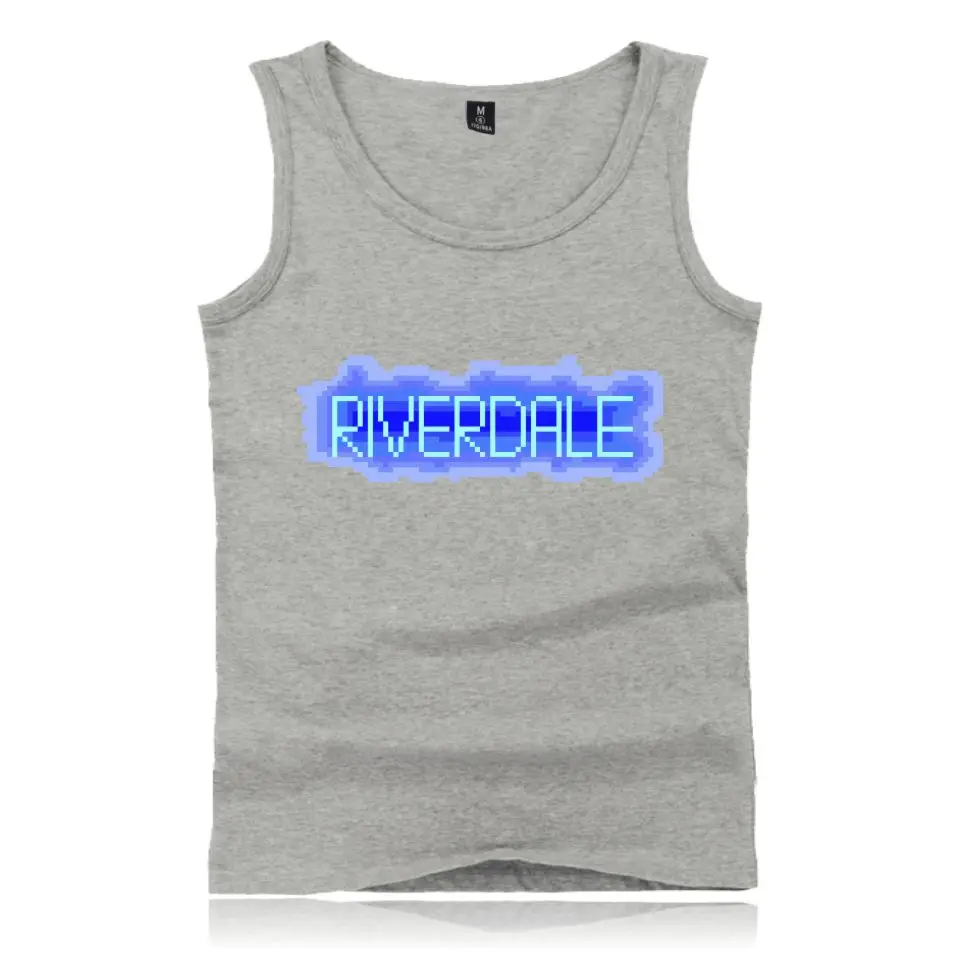 Amerikanischen TV Riverdale tank tops sommer weste South Side Serpents baumwolle tank top Männer mode fitness ärmelloses shirt Plus Größe