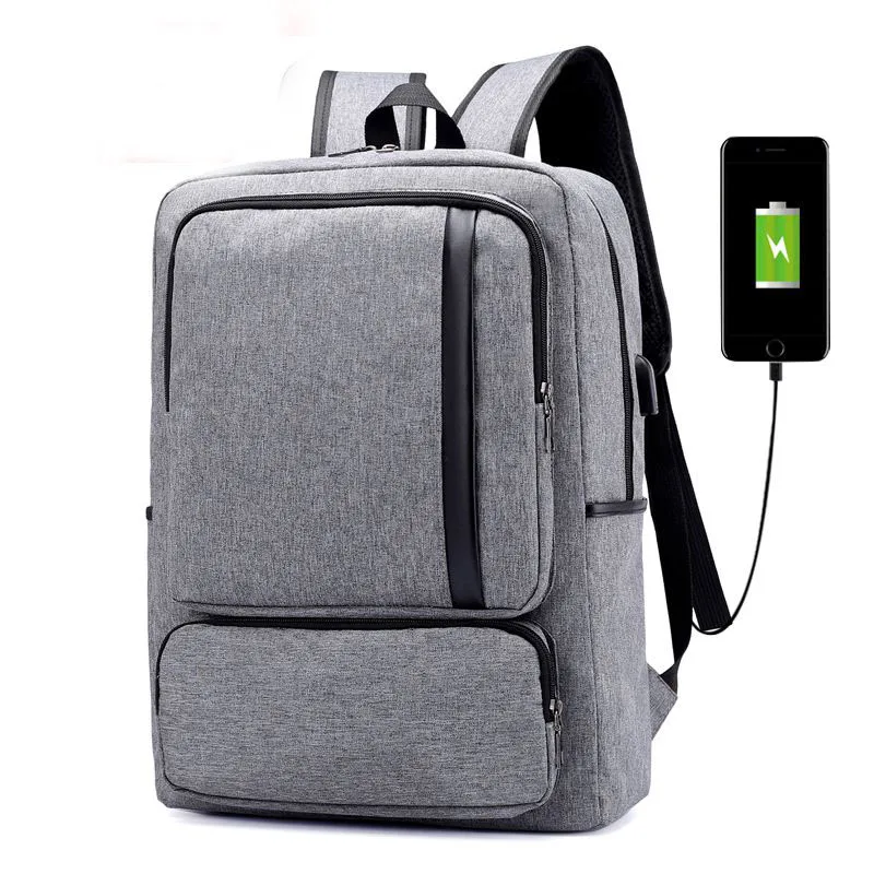 

fashion New casual men's Anti-theft backpack shoulder bag Canvas waterproof college students school bag computer bag backpack