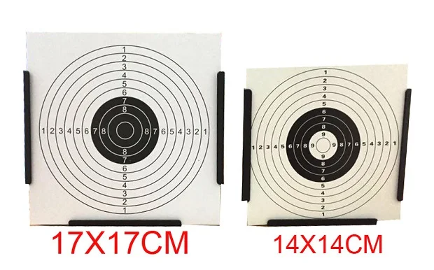 Пневматическое цель и конусообразные черный Лепешки Ловушку W. 20 шт. Бумага цели/также для пейнтбола и воздушку Стрельба