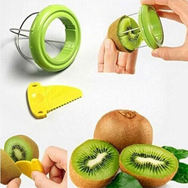 Инструмент для чистки киви 2 в 1 Kiwi резак творческие кухонные инструменты