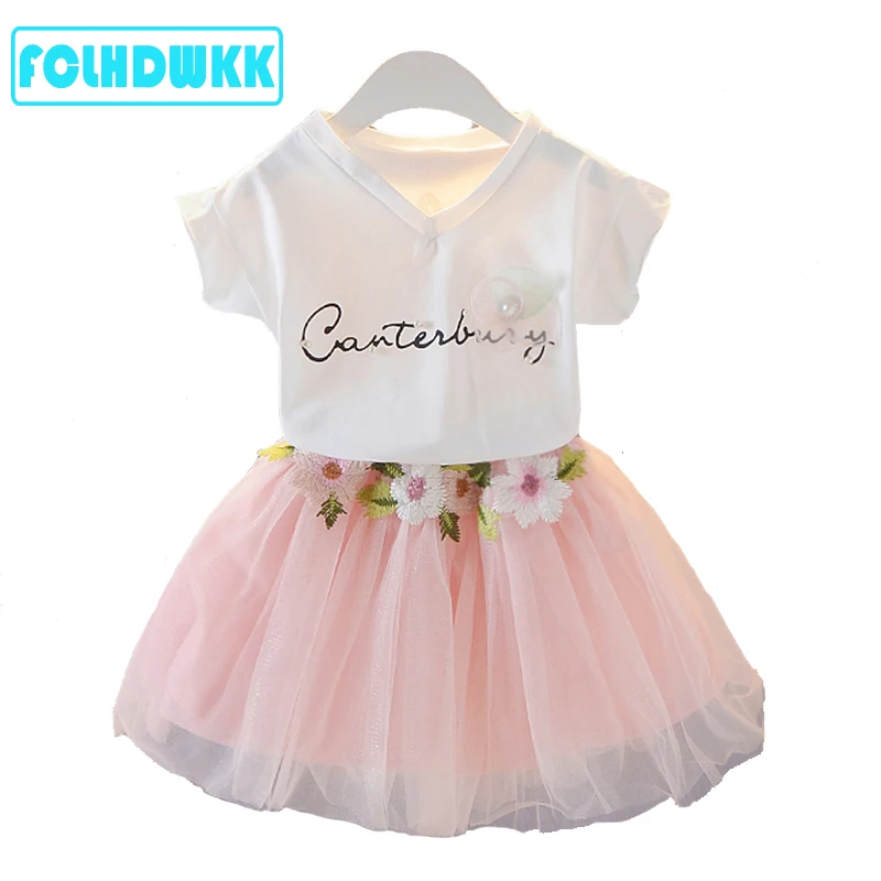 Kids Girl Dress 2018 Brand New Floral Girls Summer Dresses Princess