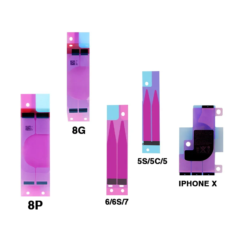 10pcs Battery Adhesive Sticker for iPhone 6 6S Plus 7 7Plus 3M Double Tape Pull Trip Glue Replacement Parts | Инструменты