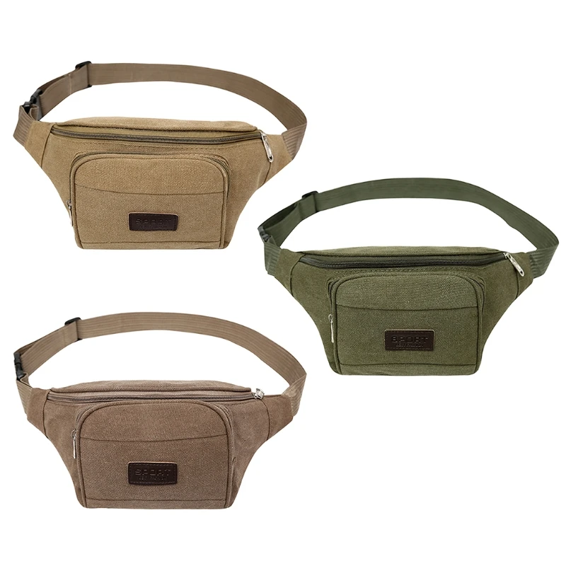 

Durable Men Fanny Waist Pack Belt Hip Bum Outdoor Tactical Running Bag Pouch