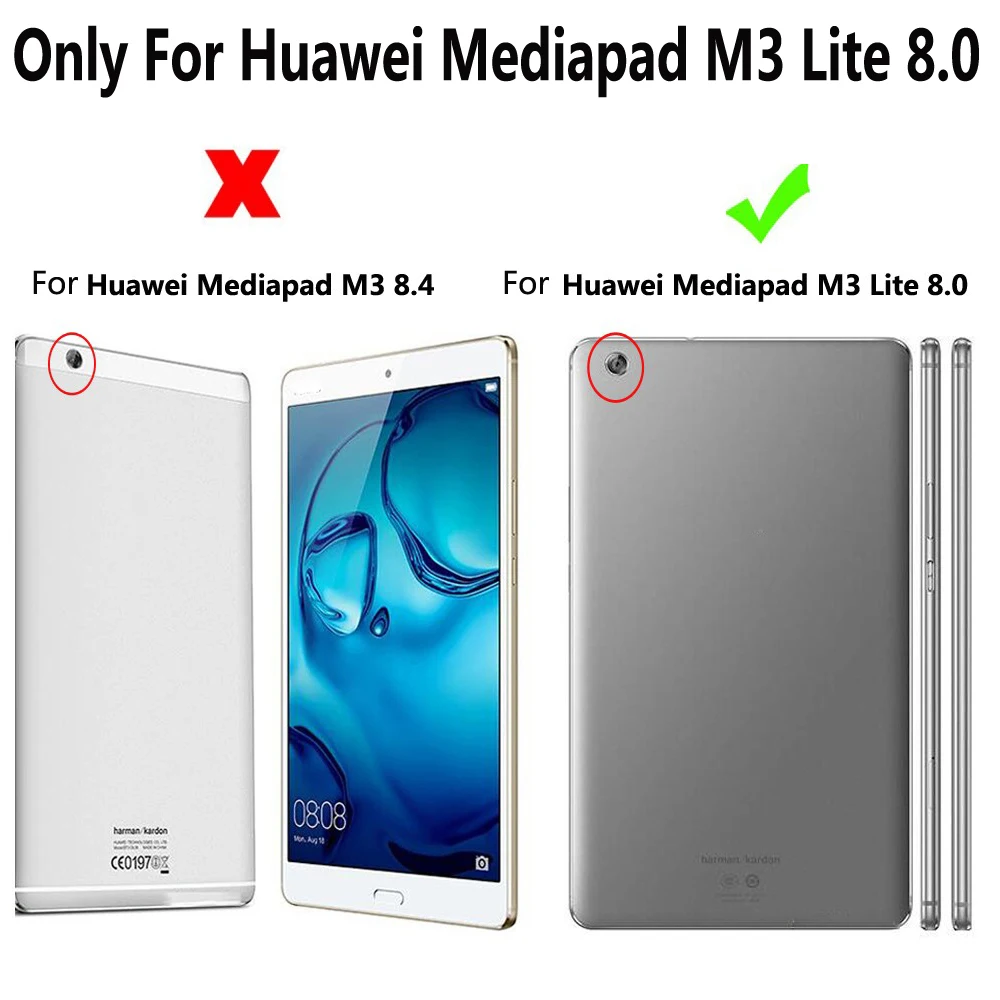 Закаленное стекло для Huawei Mediapad M3 Lite 8 0 дюйма CPN L09 W09 прозрачная защитная пленка