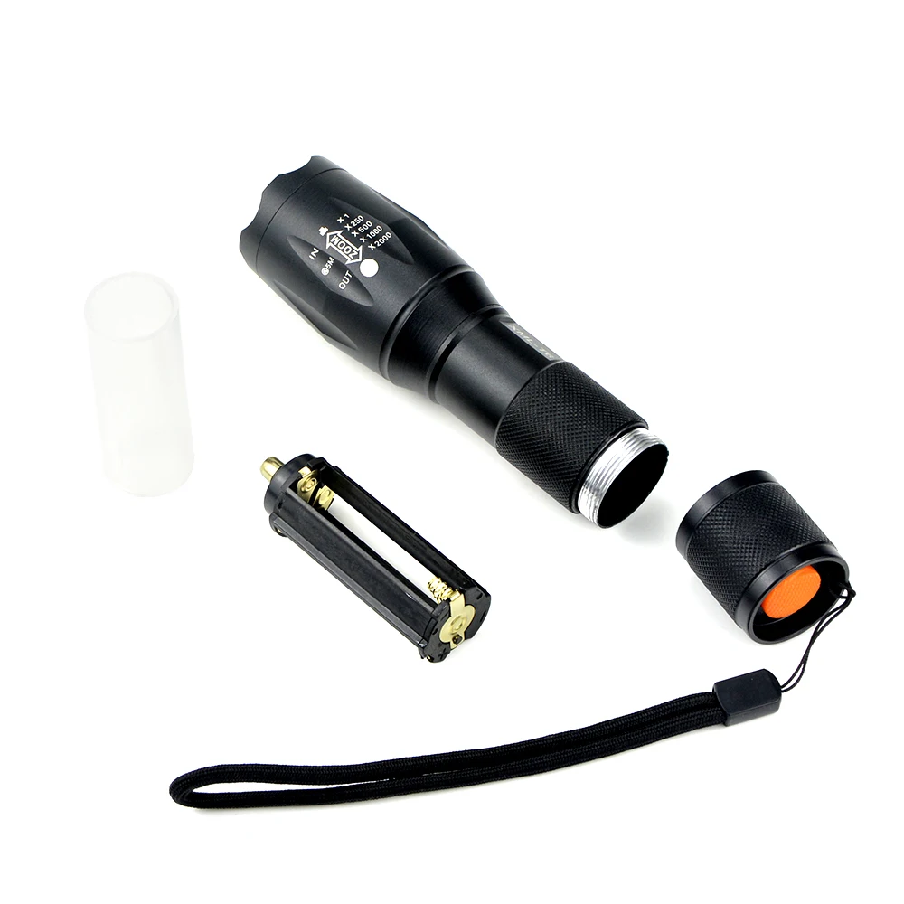 2019 Новый E17 CREE XML T6 3800LM Водонепроницаемый Al факел лампы 5 режимов масштабируемой