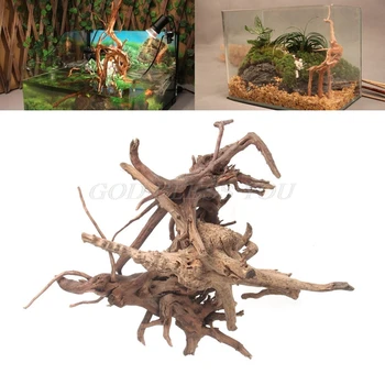 

Aquarium Decoration Wood Natural Trunk Driftwood Tree Aquarium Fish Tank Plant Stump Ornament Landscap Decor Drop Shipping