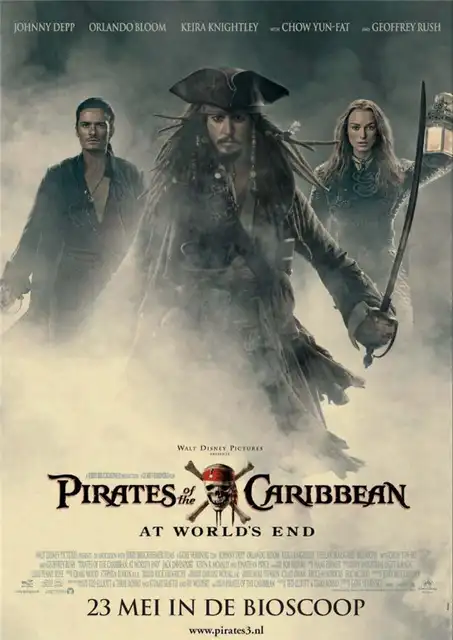 Us 162 35 Offpirates Of The Caribbean Vintage Movie Posters Kraft Paper Prints Wall Stickers Home Decoration Home Art Brand Mo42 In Wall Stickers
