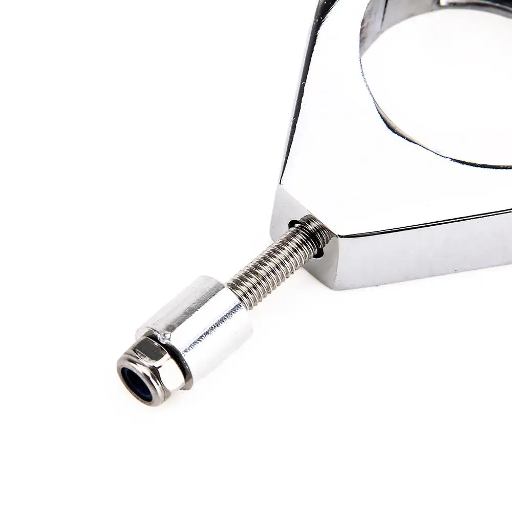 Harley Turn Signal Mount Bracket 41mm Fork Relocation Clamps Indicator Chrome 