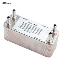 Плита теплообменник плита и охладитель сусла-30 пивоваренный охладитель пластинчатый, с 1/" Барб высшего качества