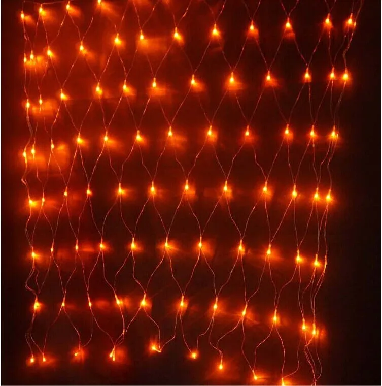 120leds 1 5x1 5 Meter Net Led Lights Christmas Wedding Party 120leds 1 5x1 5 Meter Net Led Lights Christmas Wedding Party Waterproof Red Blue Yellow Green Pink White Color Free Shipping In Holiday Lighting From