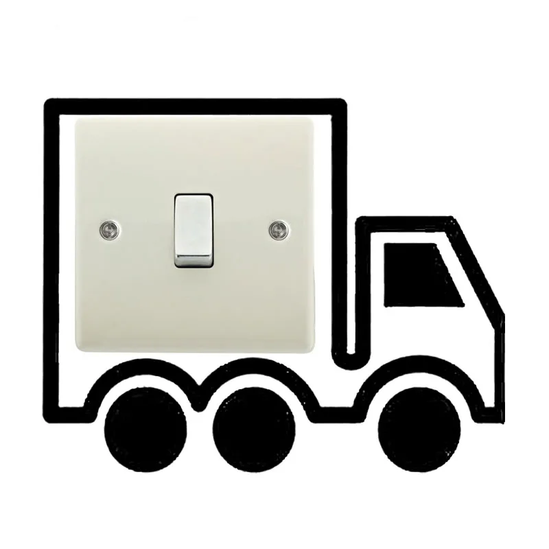 Buy Personality DIY Car Switch Wall Stickers Decals