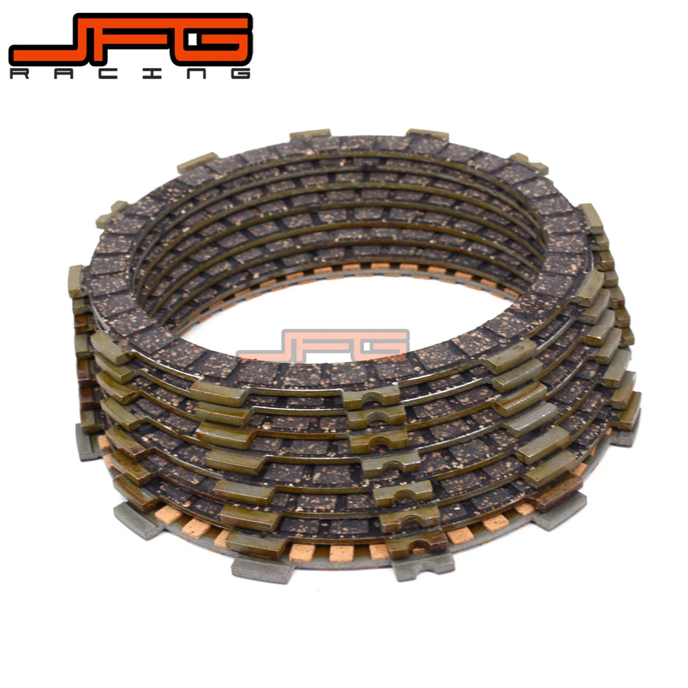 

Motorcycle Friction Clutch Plates Disc For SUZUKI GSX600F 1998 1999 2000 2001 2002 2003 2004 05 06 GR650 GR650X GSX750F GSXF750
