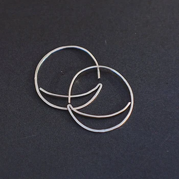 

Gold Moon Earrings Gold Filled/Silver Handmade Jewelry Ize Boho Orecchini Oorbellen Pendientes Earrings For Women Brincos