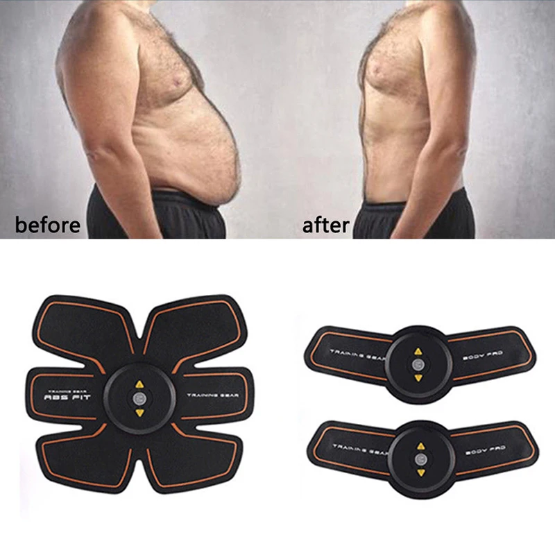 Rechargable Muscle Stimulateur Abdominal EMS Electric Weight Loss Belly Arm Leg Massage Body Slimming Muscle Exerciser Training Rechargable Muscle Stimulateur Abdominal EMS Electric Weight Loss Belly Arm Leg Massage Body Slimming Muscle Exerciser Training
