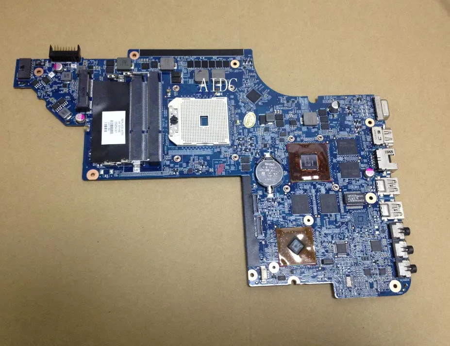 laptop motherboard for HP PAVILION DV6 AMD SYSTEMBOARD WITH ATI HD6750 1GB GRAPHICS MEMORY 650854-001 for hp for envy 17 hm67 chipset hd6850 1gb graphics systemboard 660202 001