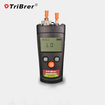

Tribrer OPM+VFL+LED APM80T-V10mw Mini handheld type Optical Power Meter Fiber Optic Tool -70~+6dBm