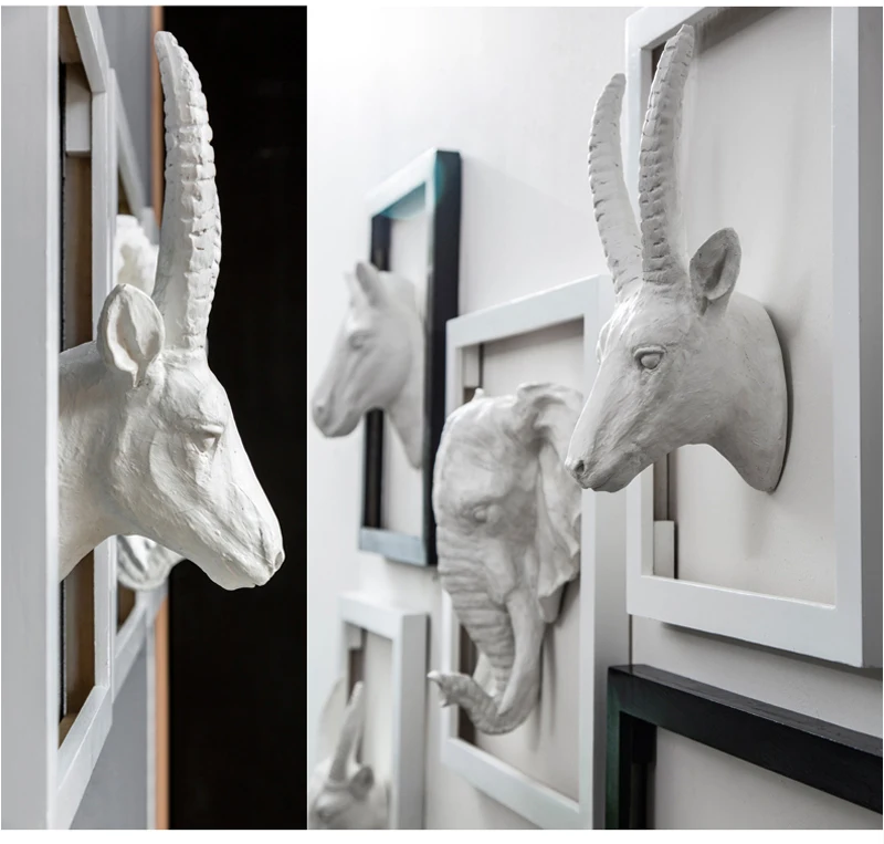 Скульптура головы слона на стене, голова животного, украшение дома, аксессуары, статуя, подарок, украшение, художественное искусство