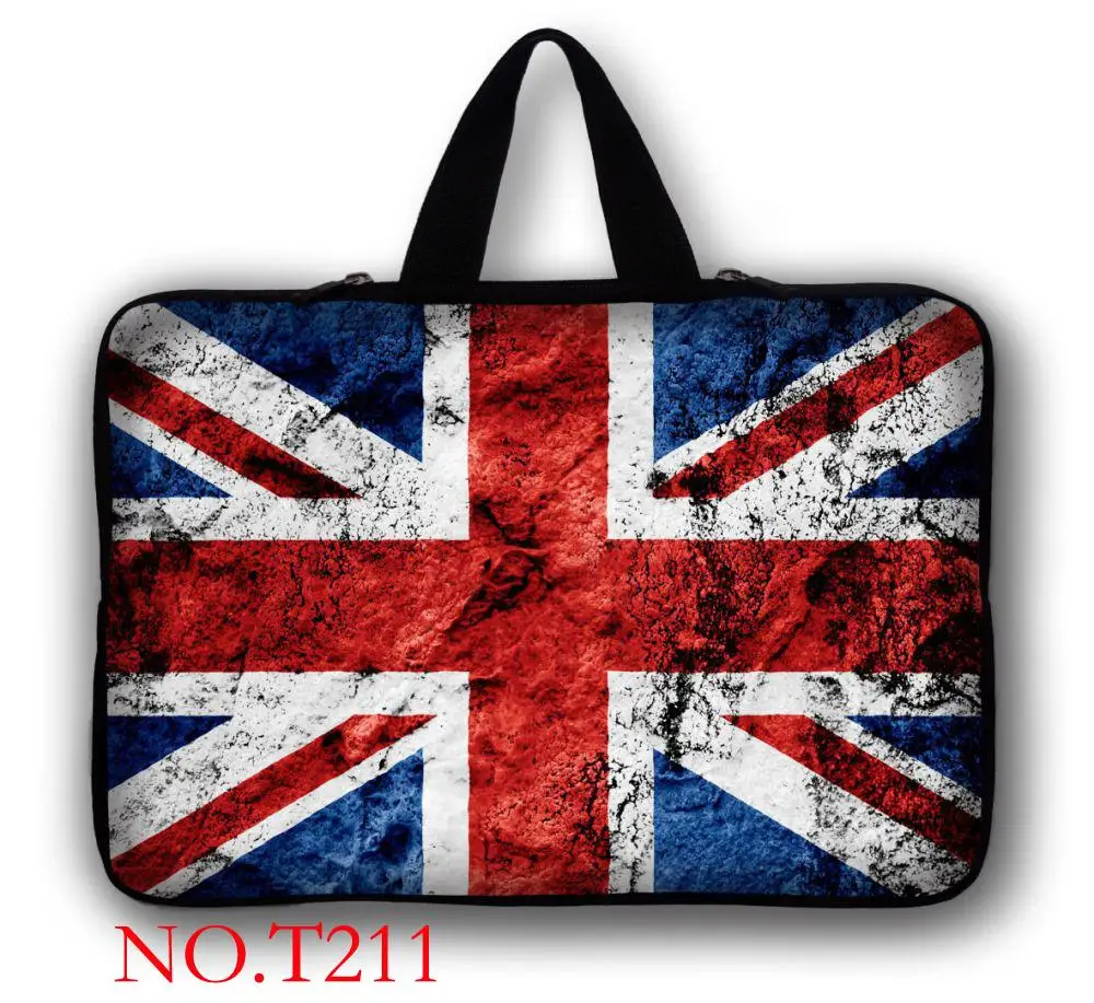 Union Jack Laptop Sleeve Bag For Apple Macbook Air Pro Retina 11 12 13 15 Laptop Cases For Mac Book Air 11.6 13.3 Pro 13 15 inch