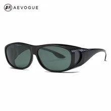 AEVOGUE поляризационные солнцезащитные очки, мужские защитные стекла, солнцезащитные очки для близорукости, полароидные линзы, унисекс, UV400, AE0509