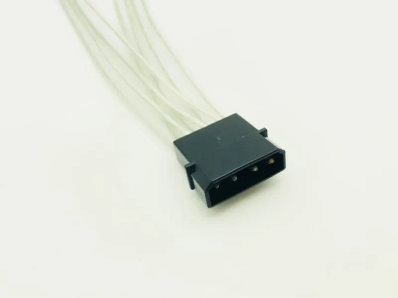 Кабель адаптер Molex с 4 контактным разъемом 2 портовым кабель переходник для