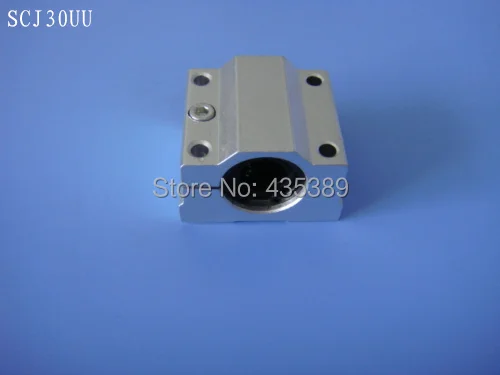 

Free shipping  1pc/lot SCJ30UU 30mm adjustable Linear axis ball bearing block with LM30UU bush pillow block for CNC part