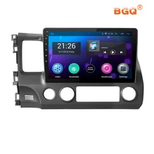 10 1 DA screen Android 6 0 Car DVD Multimedia Player GPS For Honda Civic 2004