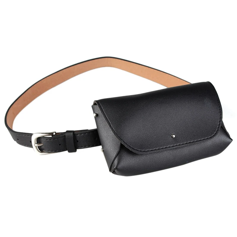 

Vintage Women Belt Bag Fashion Lady'S Waist Leather Women Bags Pack Phone Pouch Small Waist Pack Bag