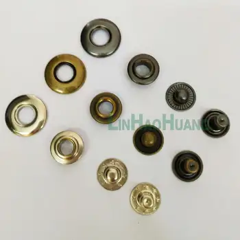 

DIY60sets/lot 20mm 4 part brass metal button bubble snap button Italy snap fasteners free shipping black/nickle/Bronze and Tools