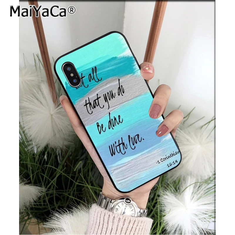 MaiYaCa المسيحي ونقلت الكتاب المقدس الآية عرض خاص غطاء إطار هاتف محمول ل أبل iPhone8 7 6 6 ثانية زائد X XS ماكس 5 5 ثانية SE XR الهواتف المحمولة MaiYaCa المسيحي ونقلت الكتاب المقدس الآية عرض خاص غطاء إطار هاتف محمول ل أبل iPhone8 7 6 6 ثانية زائد X XS ماكس 5 5 ثانية SE XR الهواتف المحمولة