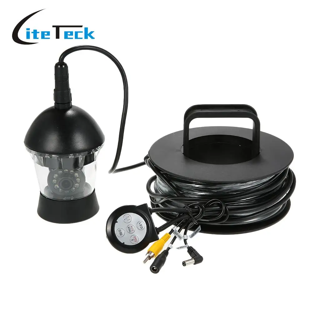 

360 Degree Rotating Fishing Camera Fishfinder 20M Underwater Fishing Camera Waterproof 700TVL HD Color Video Camera Fish Finder