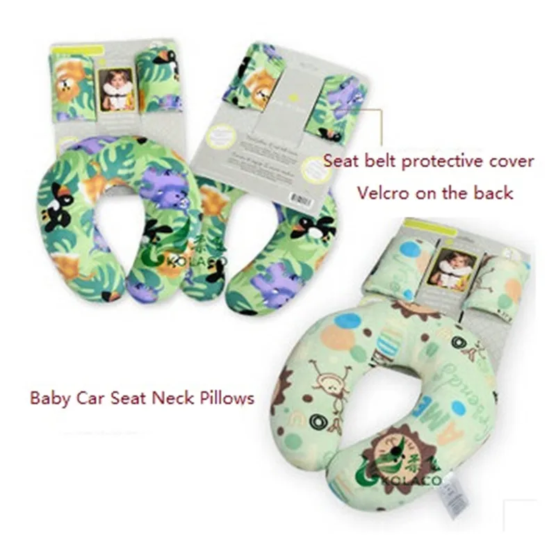 Soft-Infant-baby-protection-U-Pillow-short-plush-head-neck-support-fitted-for-car-seat-stroller