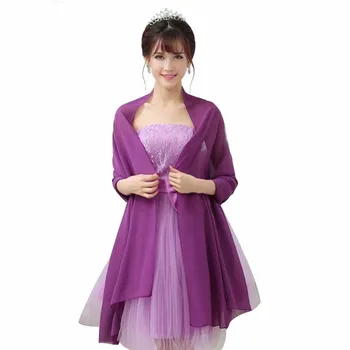 

Cause Women Chiffon Wrap Schal 178*75cm Candy Color Solid Long scarf Custom-made Color Availabl Scarf Wrap Shawl
