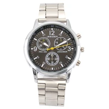 2016 Mens Watches Top Brand Luxury Men Military Wrist Watches Full Steel Men Dress Watch Quartz Watch Relogio Masculino