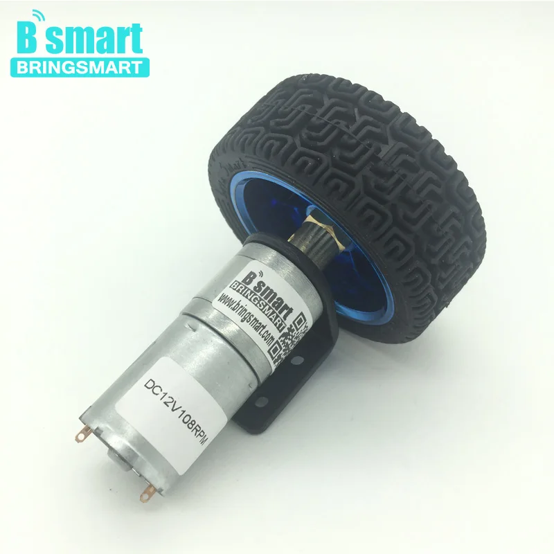 

Wholesale JGA25-370 12 Volt Geared Motor 108rpm/min With Mounting Bracket Coupling Toy Wheel Motors For Electric Cars