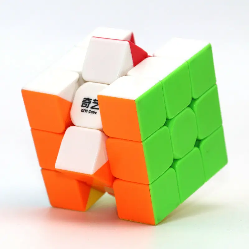 3x3x3 Magic Cube гладкая Stickerless головоломка с быстрым кубом крутильная Игрушка Головоломка безопасный АБС ультра-гладкие профессиональные мульти-Цвет 56 мм