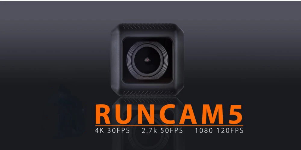 RunCam 5 12MP самая маленькая 4K камера HD Запись 145 градусов NTSC/PAL 16:9/4:3 переключаемая FPV Экшн-камера с батареей