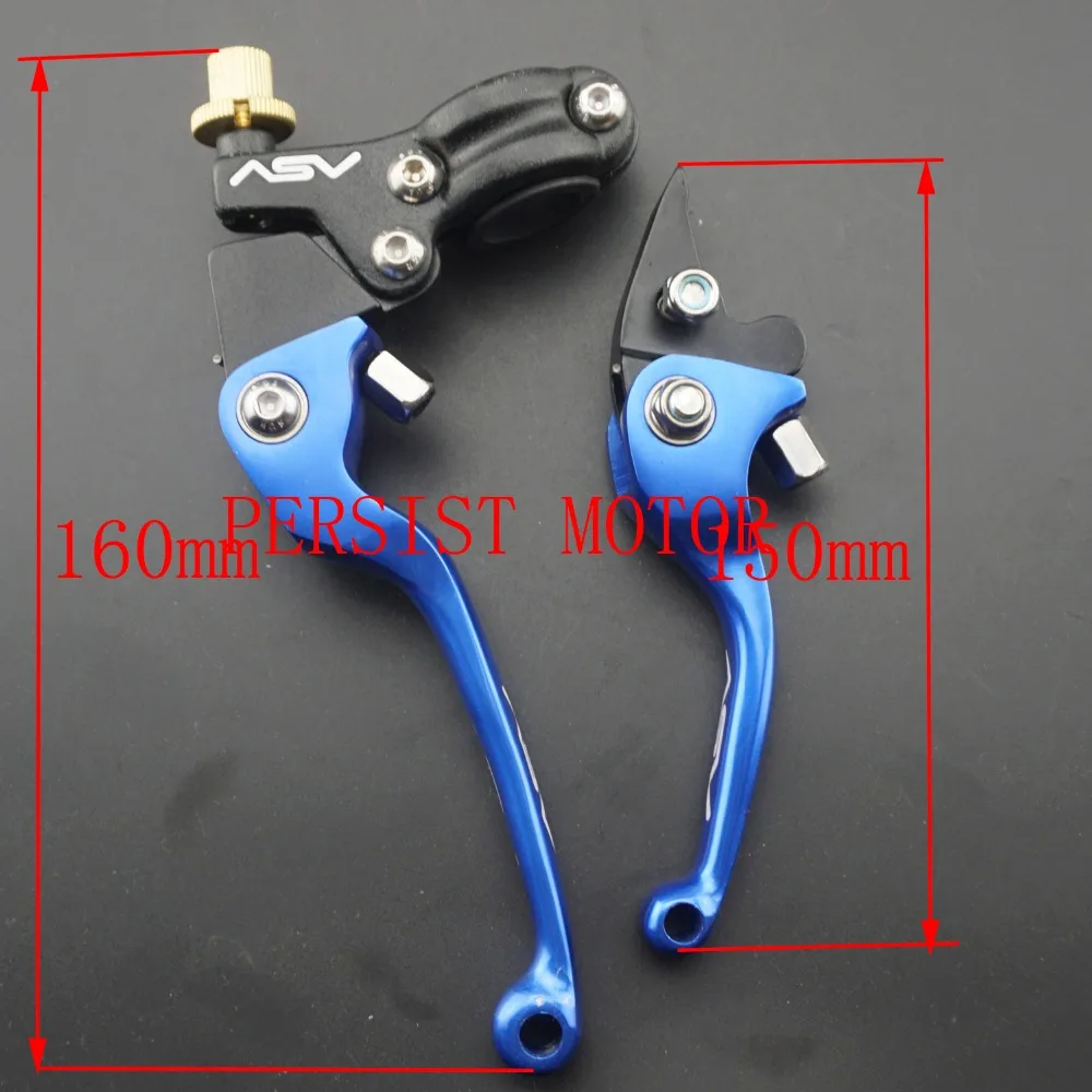ASV Aluminum Folding Brake Clutch Levers For pit bike dirt bike