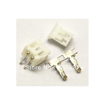 

100pcs/lot PH2.0-2P 2PIN terminal block 2.0MM pitch connector : plug + plastic bending needle socket + terminal