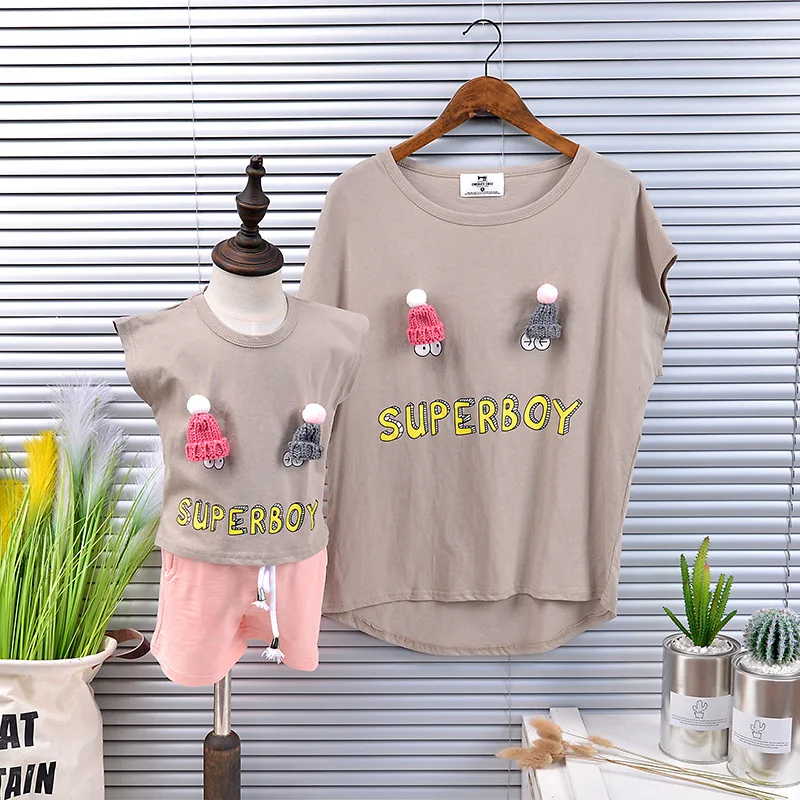 

Family matching clothes t-shirts for mommy and me clothes fashion family look baby girl clothes family clothing matching outfits